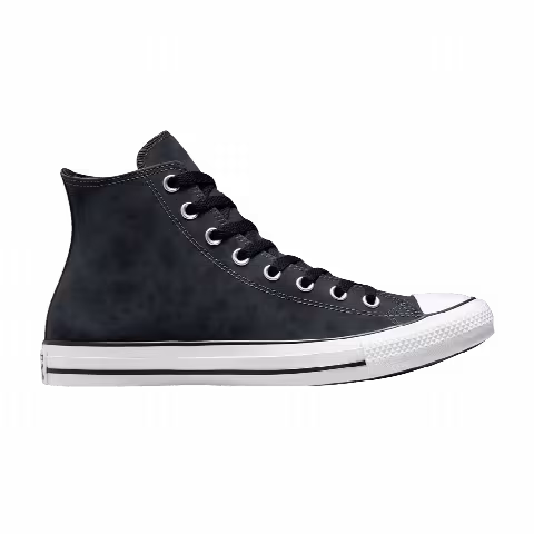 Converse Chuck Taylor All Star Distressed Leather High 'Dark Smoke Grey Black'