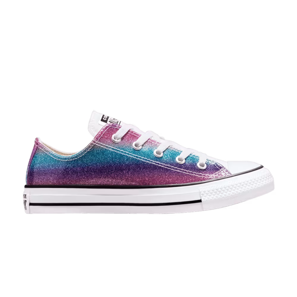 Converse Chuck Taylor All Star Low GS Glitter Drip