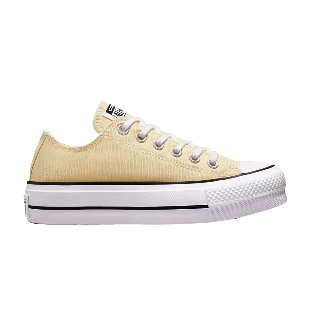 Converse Women's Chuck Taylor All Star Lift Platform Low Seasonal Color - Lemon Drop