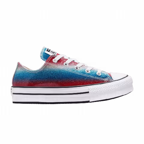 Converse Chuck Taylor All Star EVA Lift Platform Low GS 'Glitter Drip'