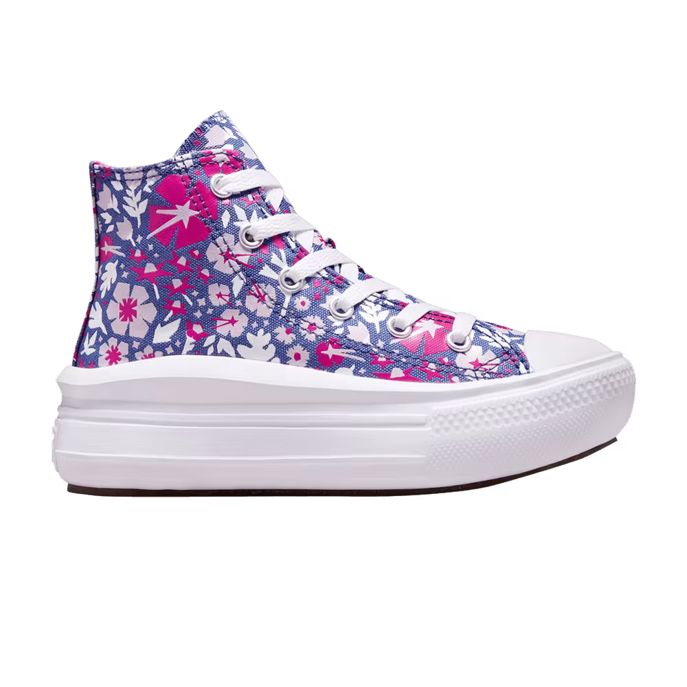 Converse Chuck Taylor All Star Move Platform High PS Paper Floral - Washed Indigo