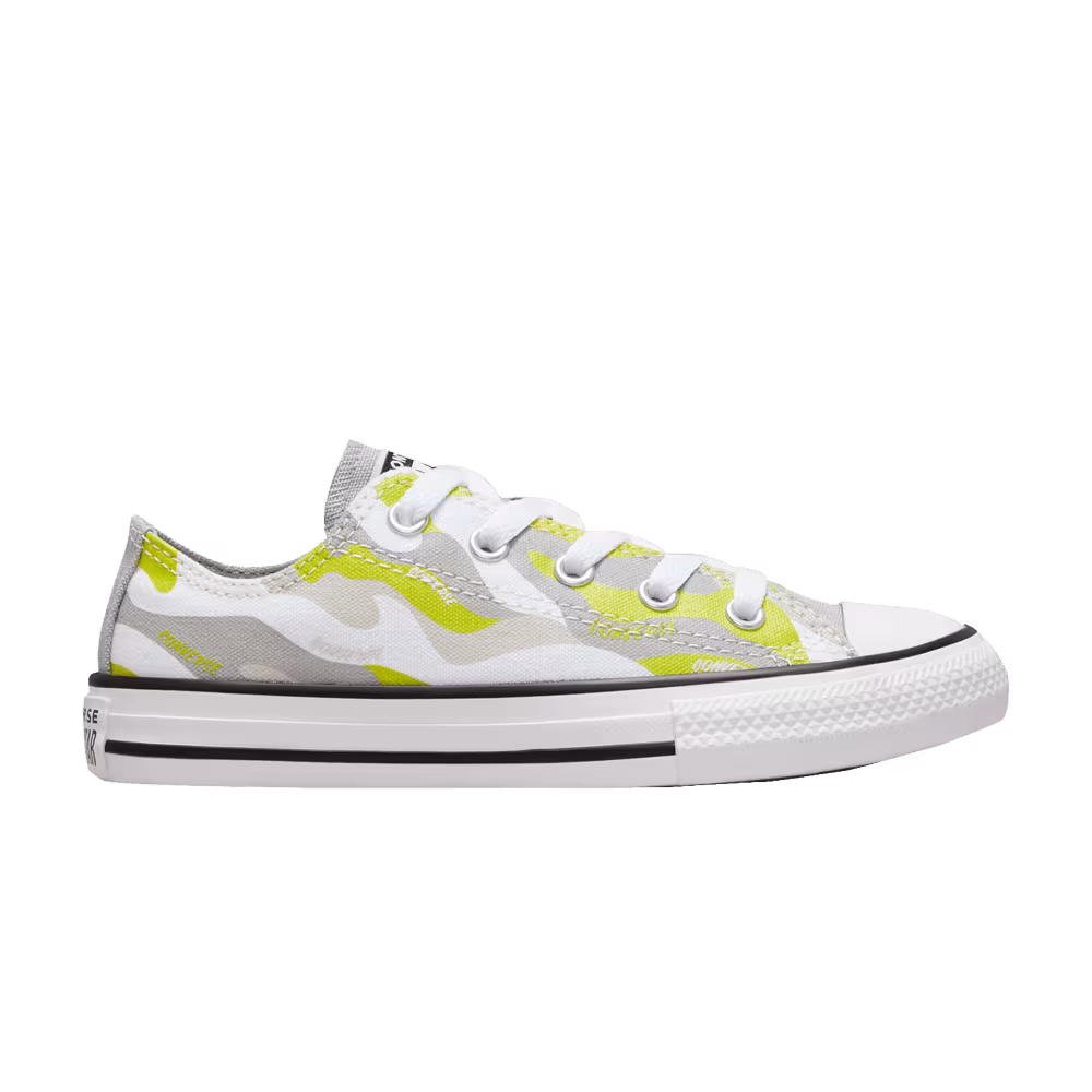 Converse Chuck Taylor All Star Low PS Hybrid Camo - Stone Lime