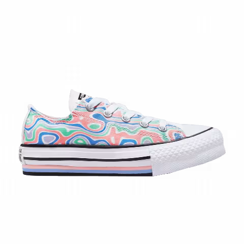 Converse Chuck Taylor All Star Lift Platform Low PS 'Color Swirl'