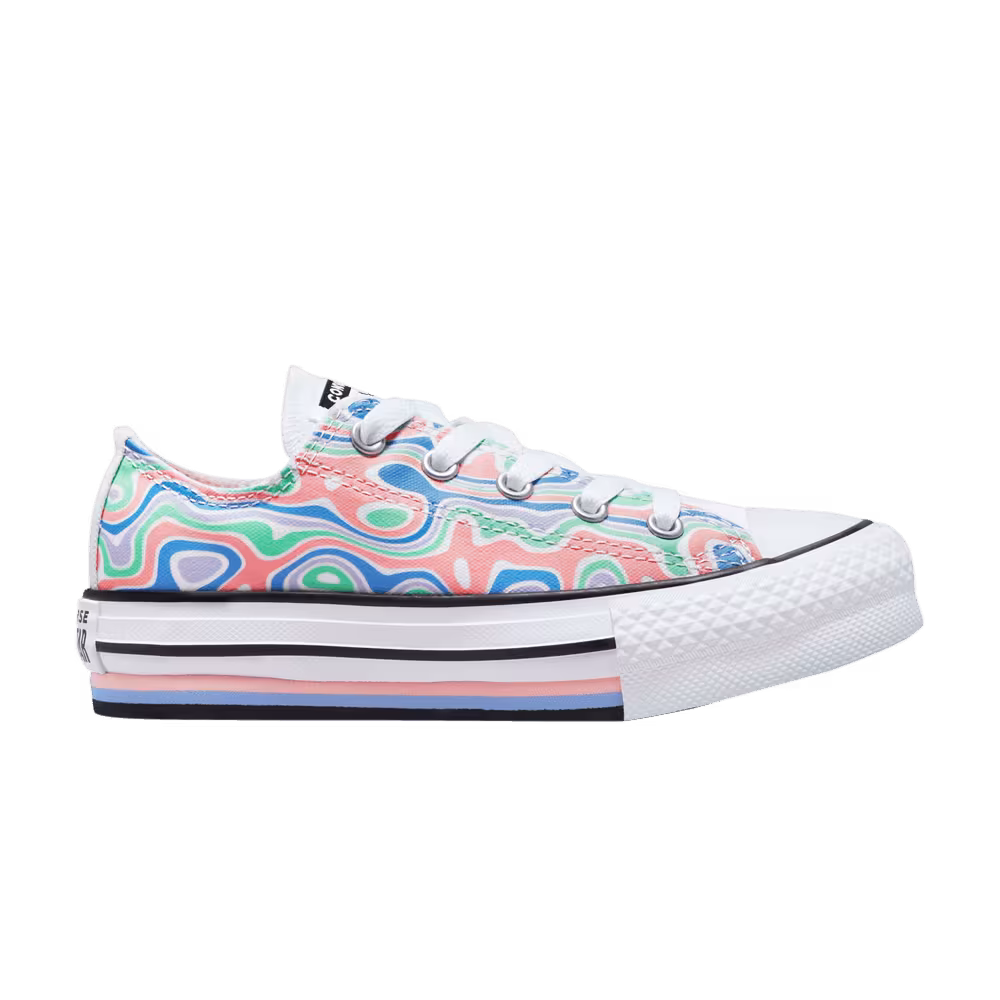Converse Chuck Taylor All Star Lift Platform Low PS Color Swirl