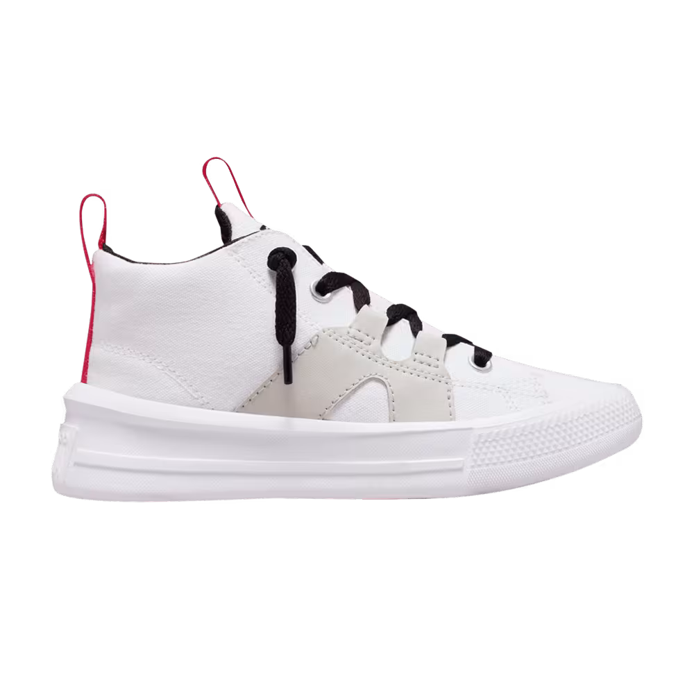 Converse Chuck Taylor All Star Easy-On Mid PS White University Red