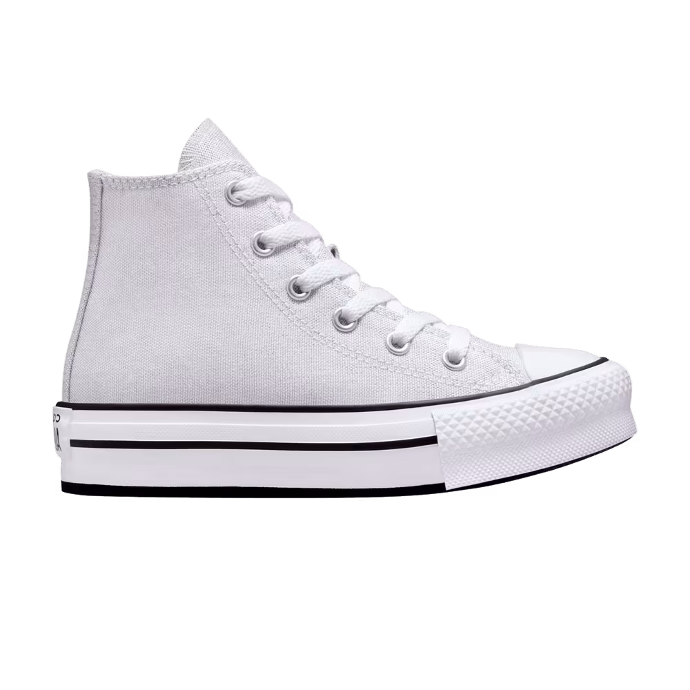Converse Chuck Taylor All Star Lift Platform High PS Glitter Pack - White Natural Ivory