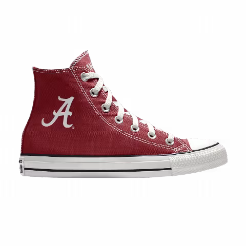Converse Chuck Taylor All Star High 'University of Alabama Crimson Tide' By You