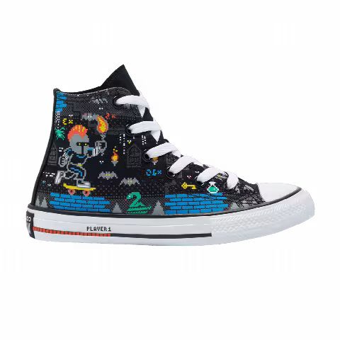Converse Chuck Taylor All Star High GS 'Gamer - Knights and Skeletons'