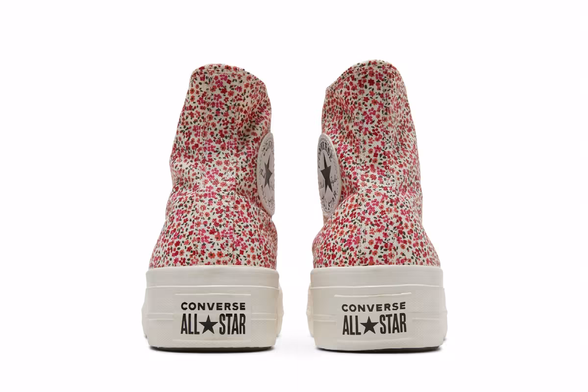 Converse Women's Chuck Taylor All Star Platform High Vintage Floral, view 7