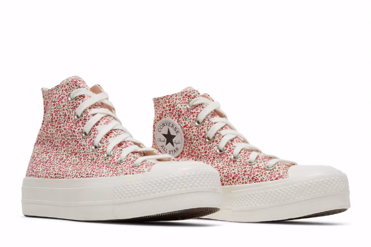 Converse Women's Chuck Taylor All Star Platform High Vintage Floral, view 9