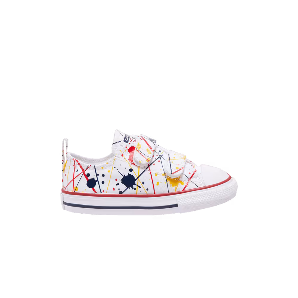 Converse Chuck Taylor All Star Low TD Paint Splatter - White
