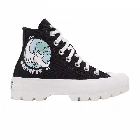 Converse Wmns Chuck Taylor All Star High Lugged 'Love Your Mother - Black'