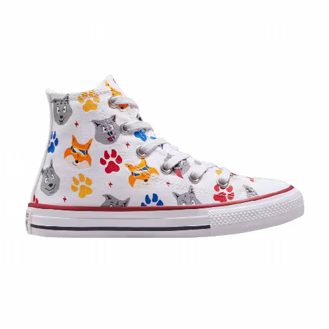 Converse Chuck Taylor All Star High GS 'Wolf Pack - White'