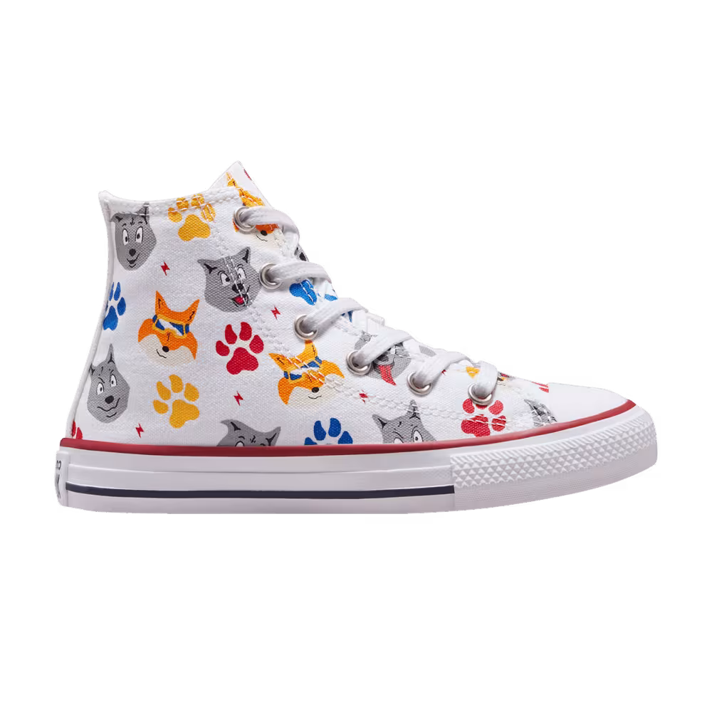 Converse Chuck Taylor All Star High GS Wolf Pack - White