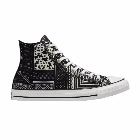 Converse Chuck Taylor All Star High 'Geometric Patchwork - Black'