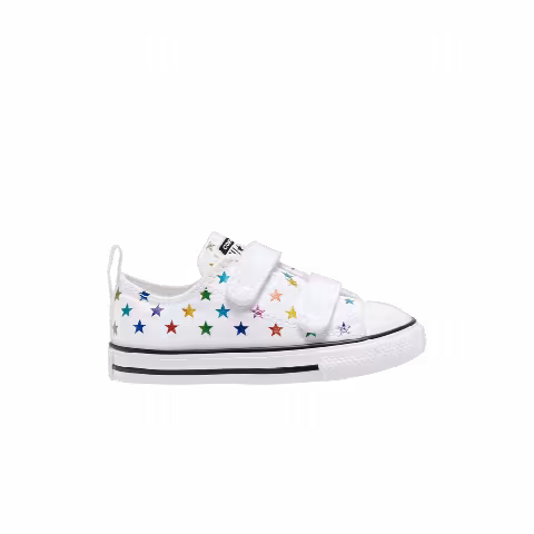 Converse Chuck Taylor All Star Low TD 'Allover Metallic Stars - White'