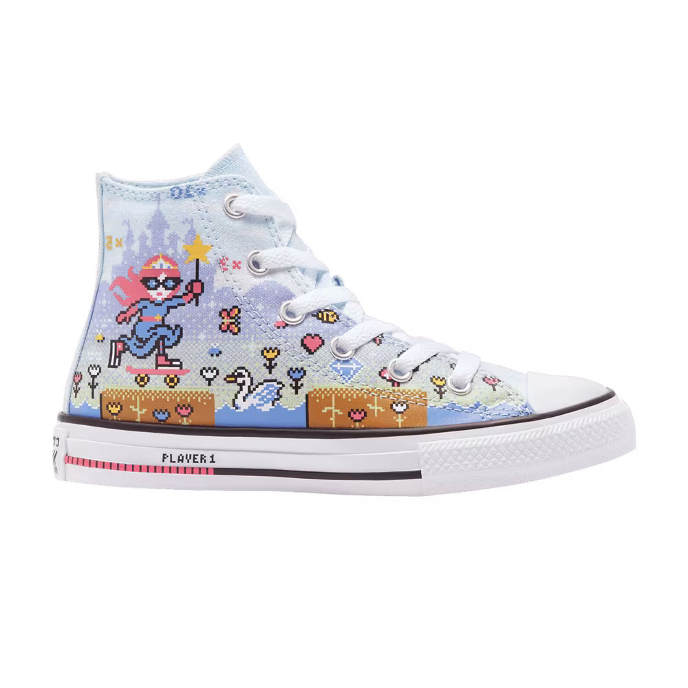Converse Chuck Taylor All Star High GS Gamer - Skateboarding Princess