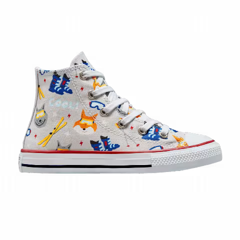 Converse Chuck Taylor All Star High GS 'Wolf Pack - Mouse'