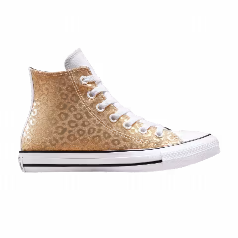 Converse Wmns Chuck Taylor All Star High 'Glitter Leopard Spots'