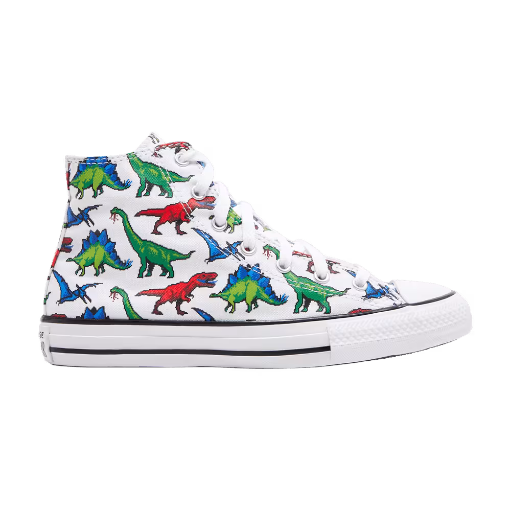Converse Chuck Taylor All Star High GS 8-Bit Dino
