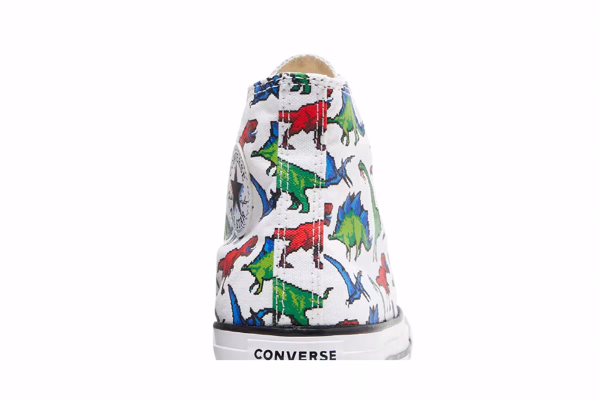 Converse Chuck Taylor All Star High GS 8-Bit Dino, view 8