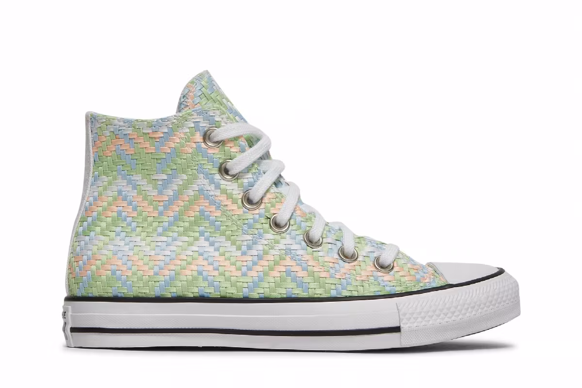 Converse Women's Chuck Taylor All Star High We Miss Festivals - Chambray Blue, view 2