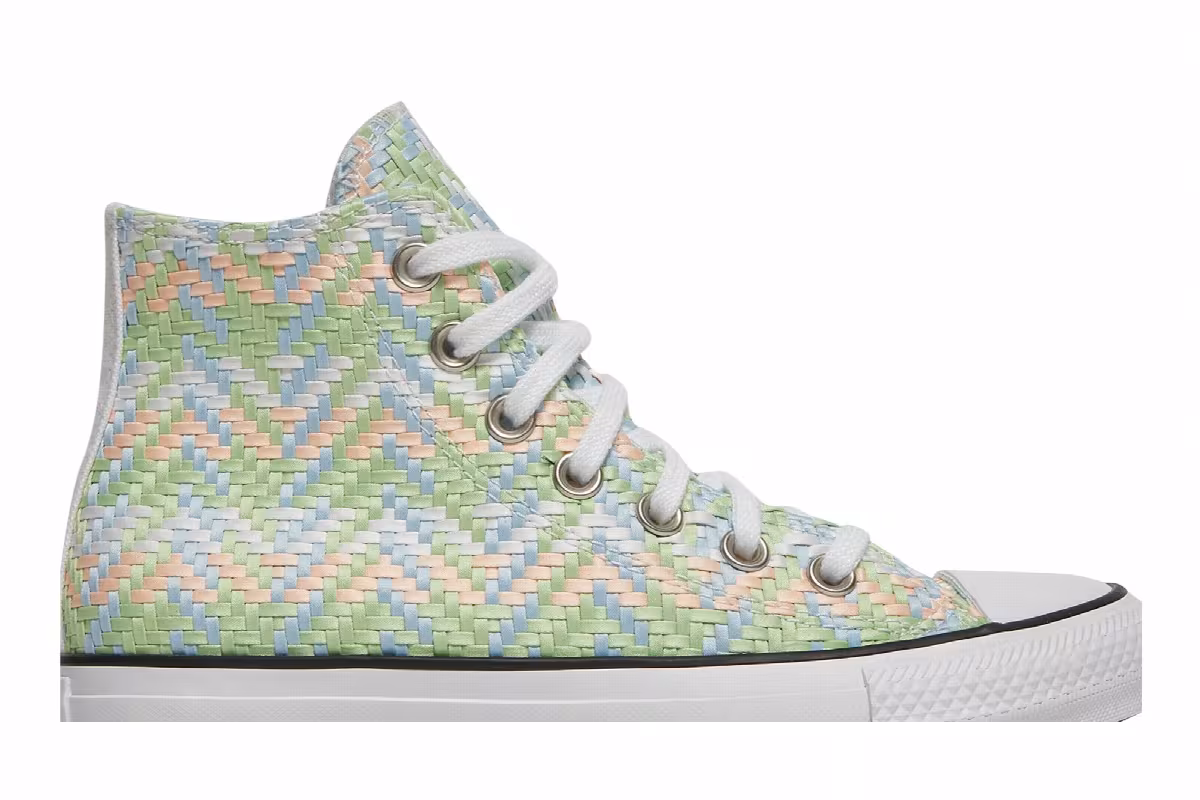Converse Women's Chuck Taylor All Star High We Miss Festivals - Chambray Blue, view 3