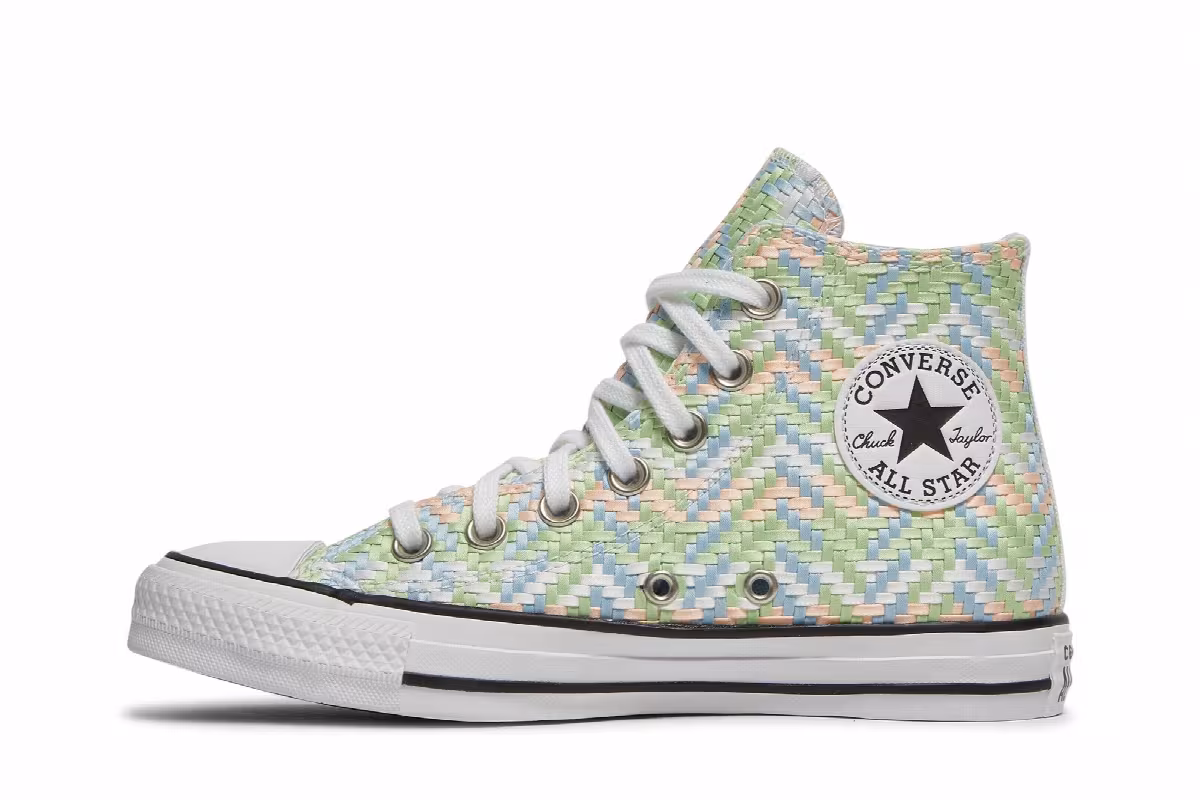 Converse Women's Chuck Taylor All Star High We Miss Festivals - Chambray Blue, view 4