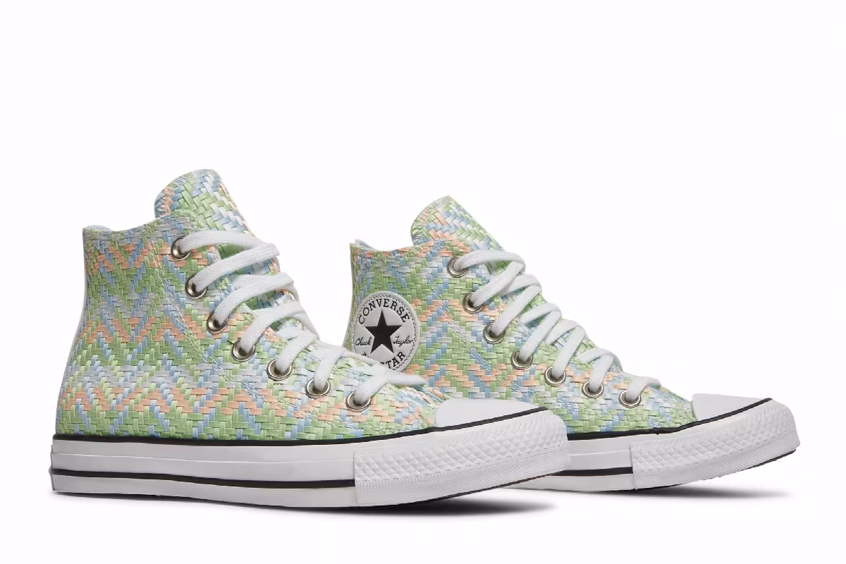 Converse Women's Chuck Taylor All Star High We Miss Festivals - Chambray Blue, view 9