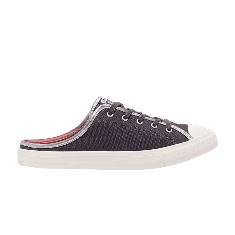 Converse Women's Chuck Taylor All Star Dainty Mule Washed Florals - Storm Wind Pure Silver