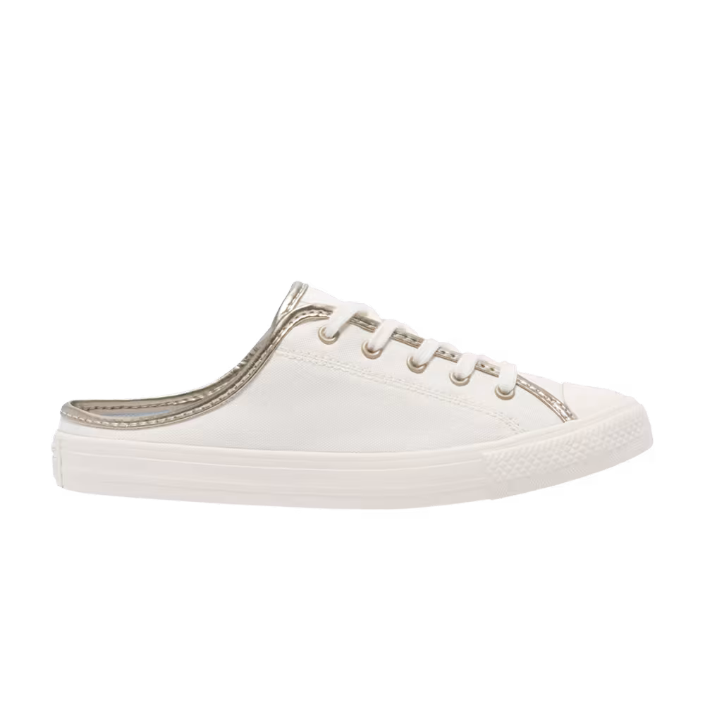 Converse Women's Chuck Taylor All Star Dainty Mule Washed Florals - Egret Light Gold