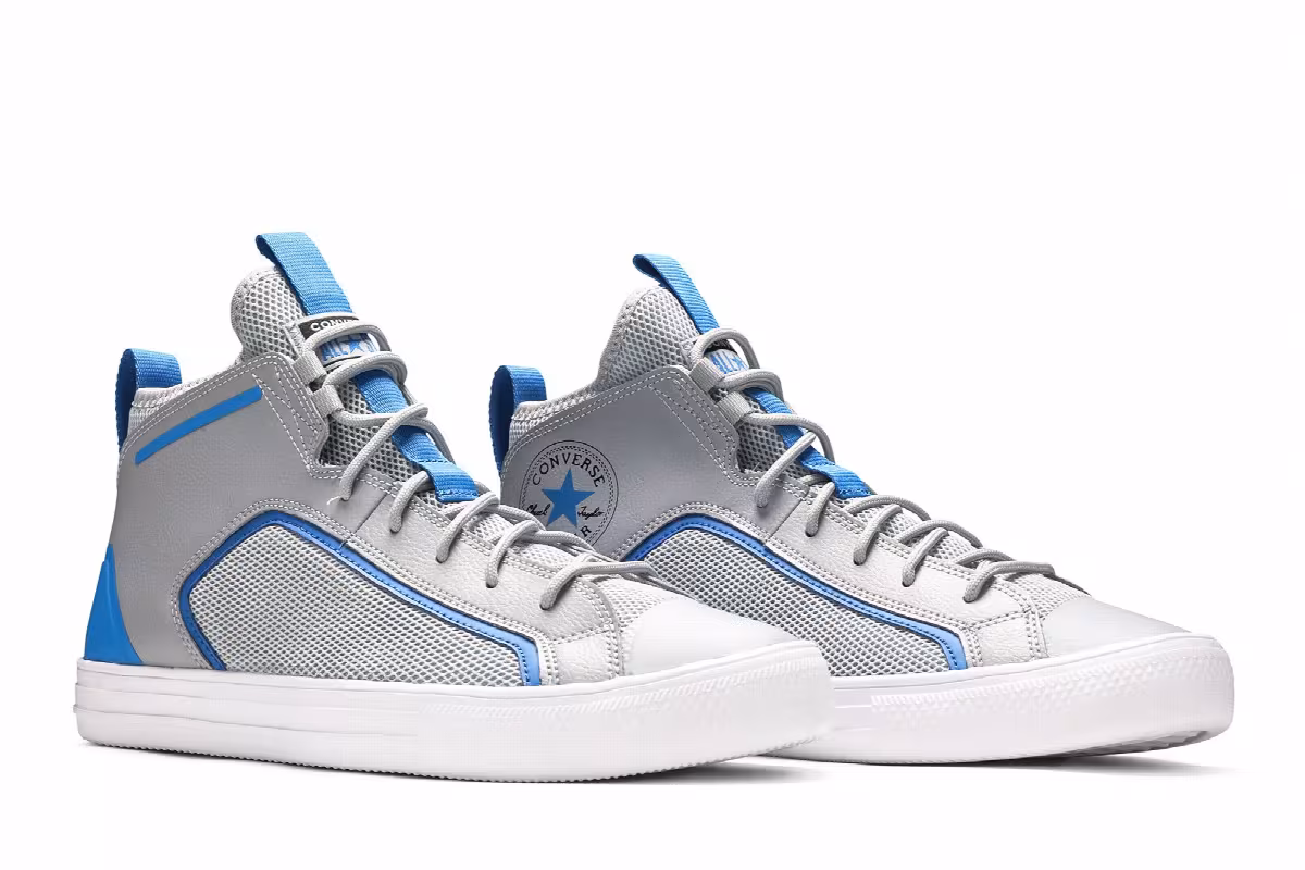Converse Chuck Taylor All Star Ultra Mid Digital Terrain - Gravel Digital Blue, view 9