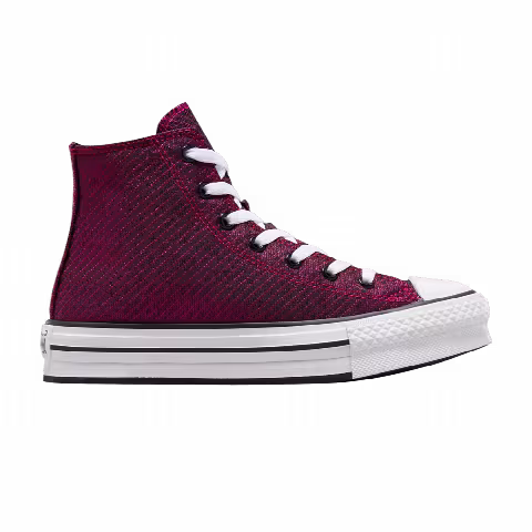 Converse Chuck Taylor All Star Platform Lift High GS 'Sparkle - Prime Pink'