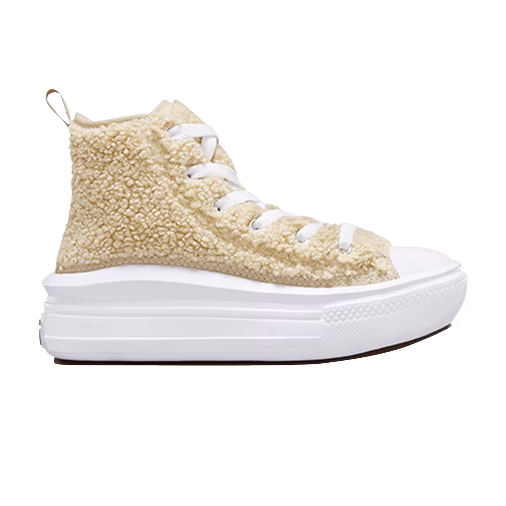 Converse Chuck Taylor All Star Move Platform High PS Sherpa - Beach Stone