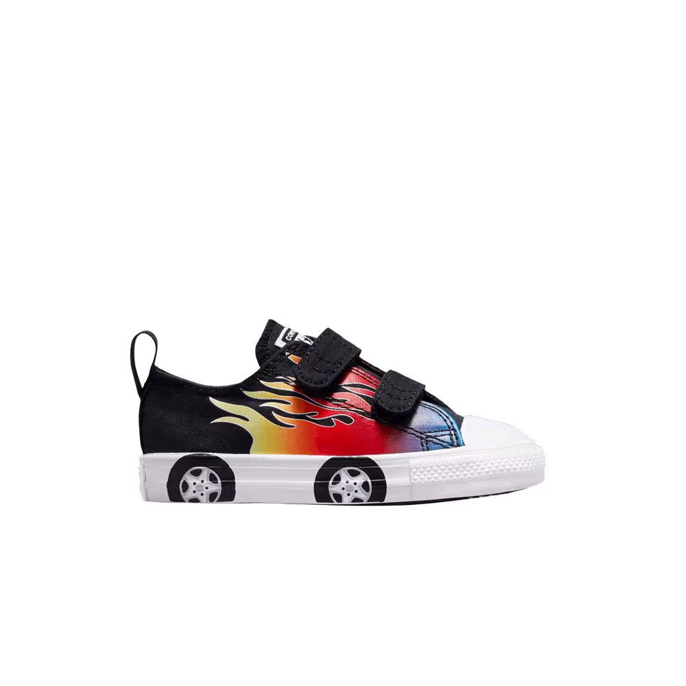 Converse Chuck Taylor All Star Easy-On Low TD Cars - Flames Black
