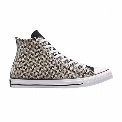Converse Chuck Taylor All Star High 'Herringbone - Egret'
