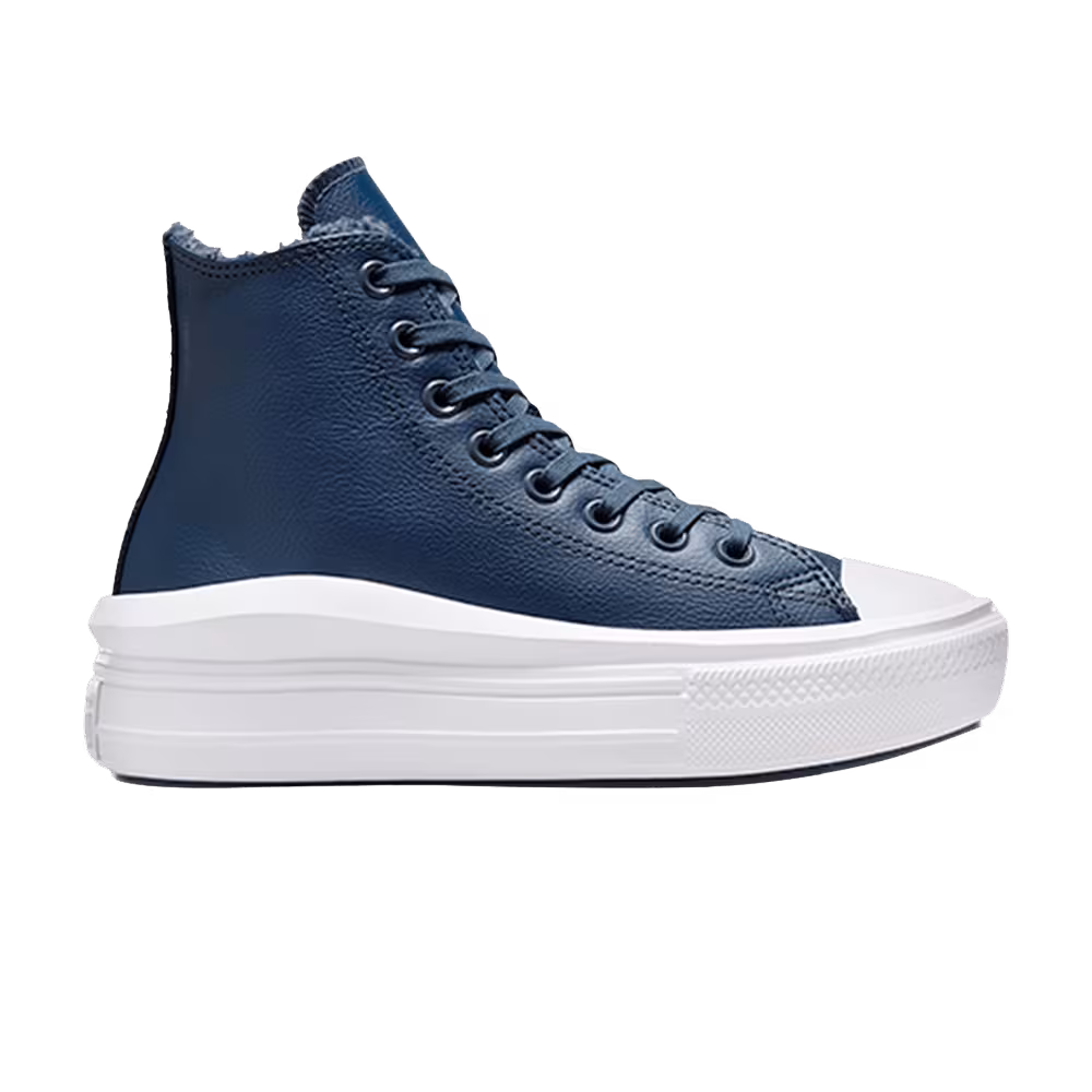 Converse Women's Chuck Taylor All Star Move Platform High Faux Fur