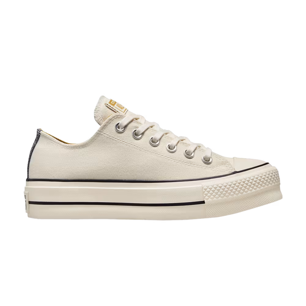 Converse Women's Chuck Taylor All Star Lift Platform Low Denim - Egret