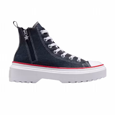 Converse Chuck Taylor All Star Lugged Lift Platform High GS 'Retro Denim'