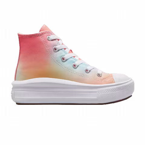 Converse Chuck Taylor All Star Move Platform High PS 'Rainbow Ombre'