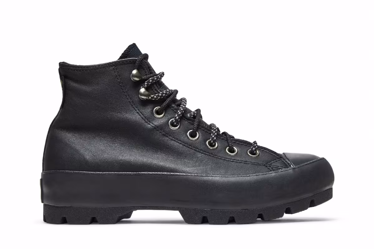Converse Women's Chuck Taylor All Star Lugged Winter High GTX Black, view 2