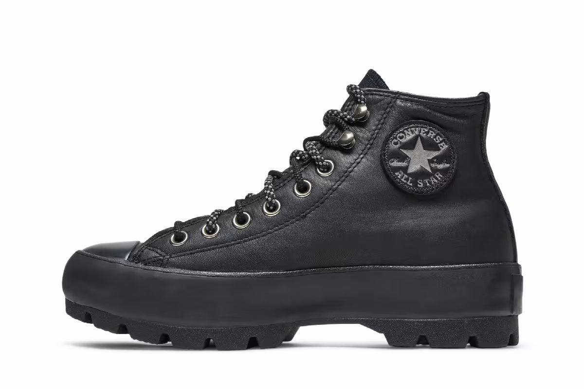Converse Women's Chuck Taylor All Star Lugged Winter High GTX Black, view 4