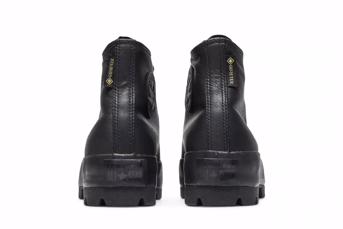 Converse Women's Chuck Taylor All Star Lugged Winter High GTX Black, view 7