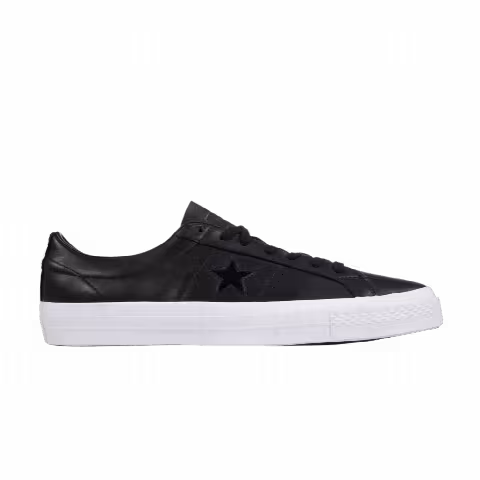 Converse One Star Low Leather 'Black'