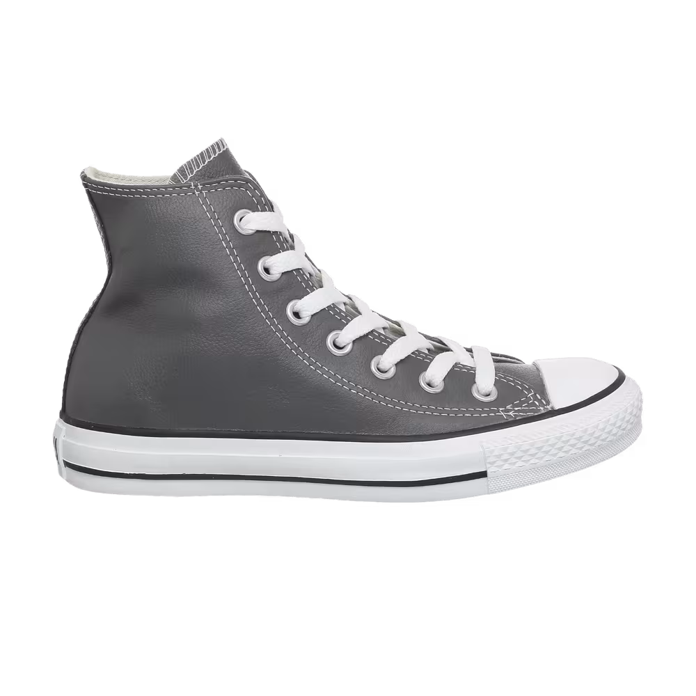 Converse Chuck Taylor All Star Leather Hi Charcoal