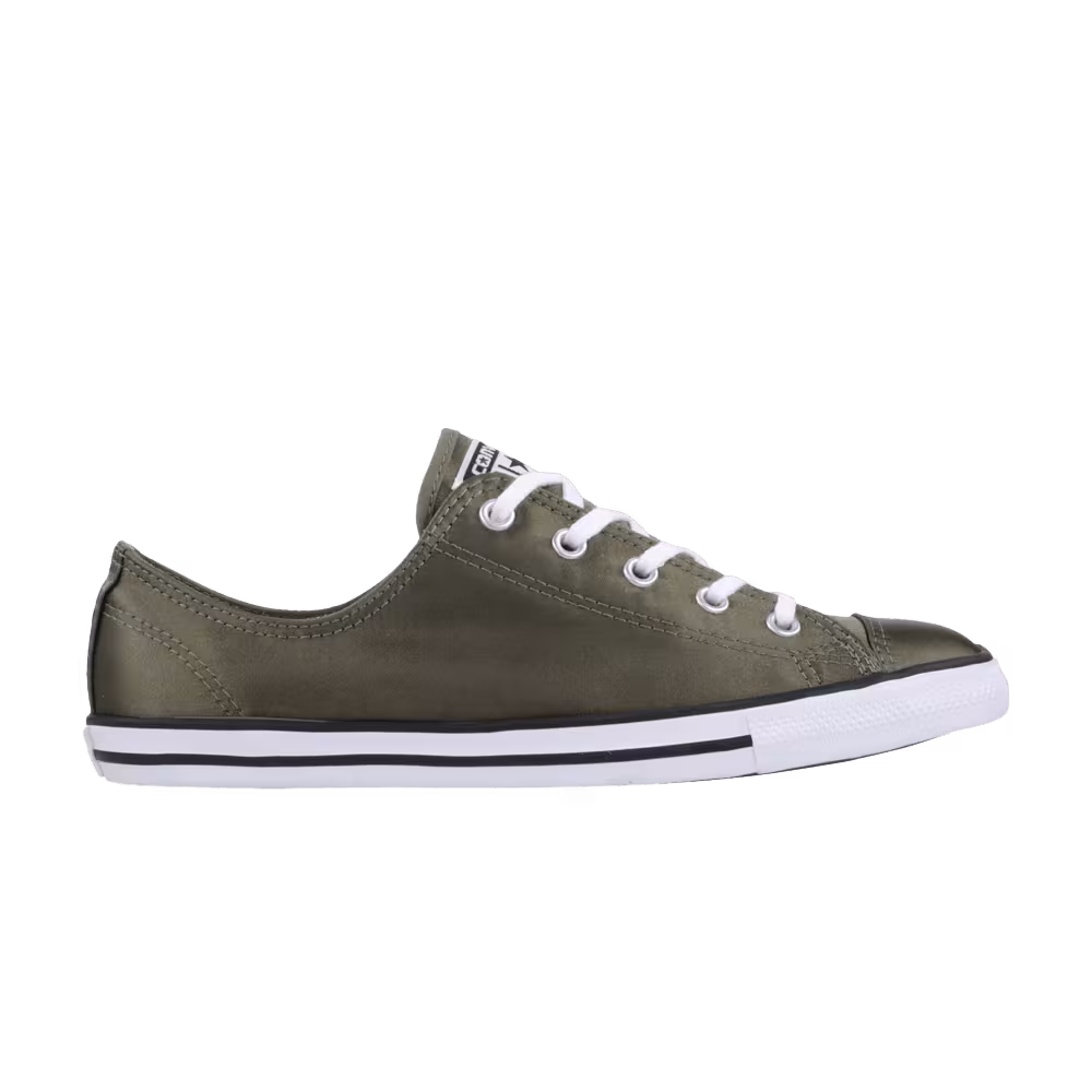 Converse Women's Chuck Taylor All Star Dainty Low Medium Olive