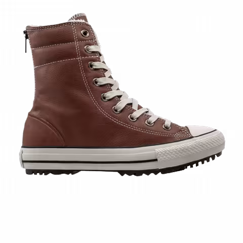 Converse Chuck Taylor All Star High Rise Leather Fur Boot 'Antique Sepia'
