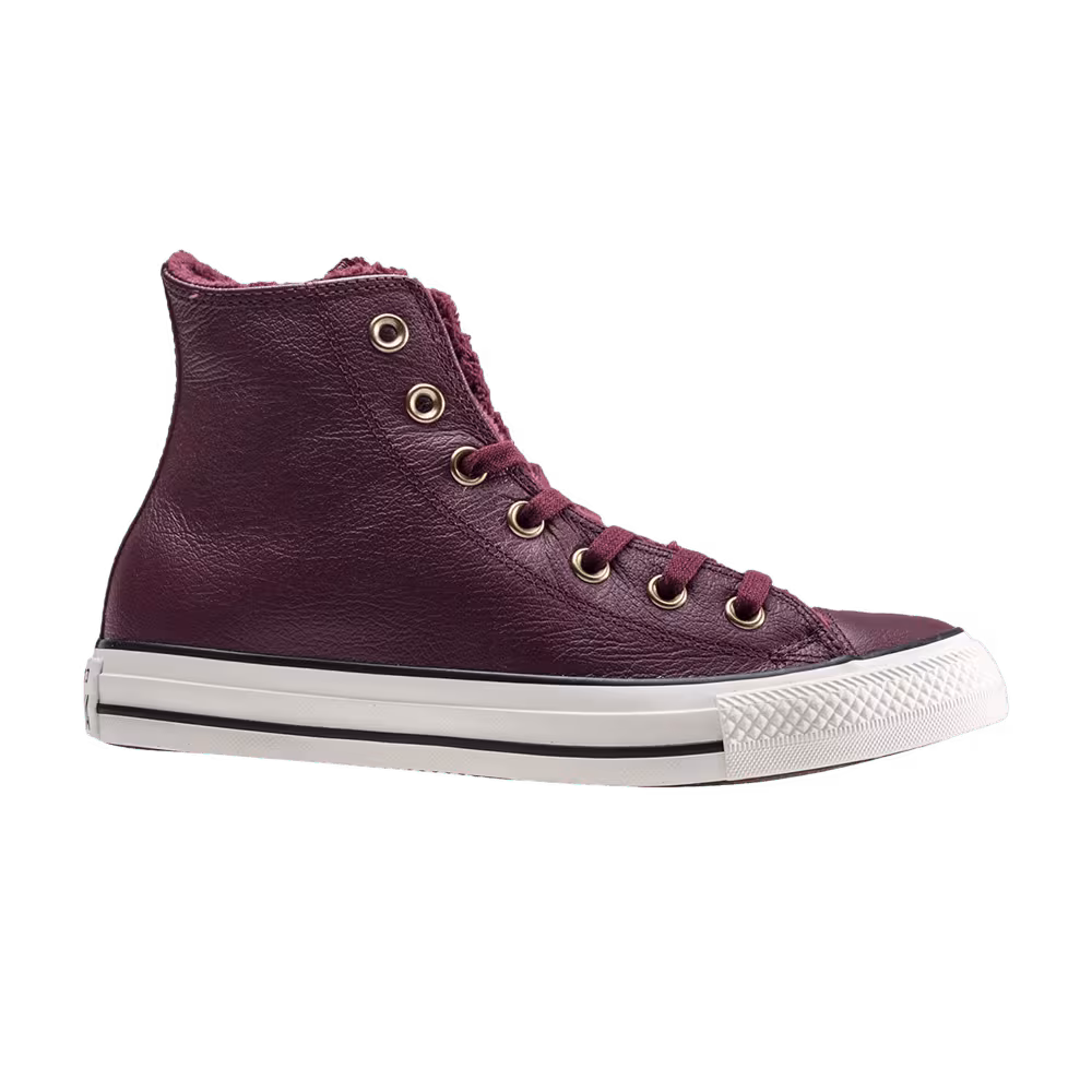 Converse Women's Chuck Taylor All Star Winter Faux Fur Hi Bordeaux
