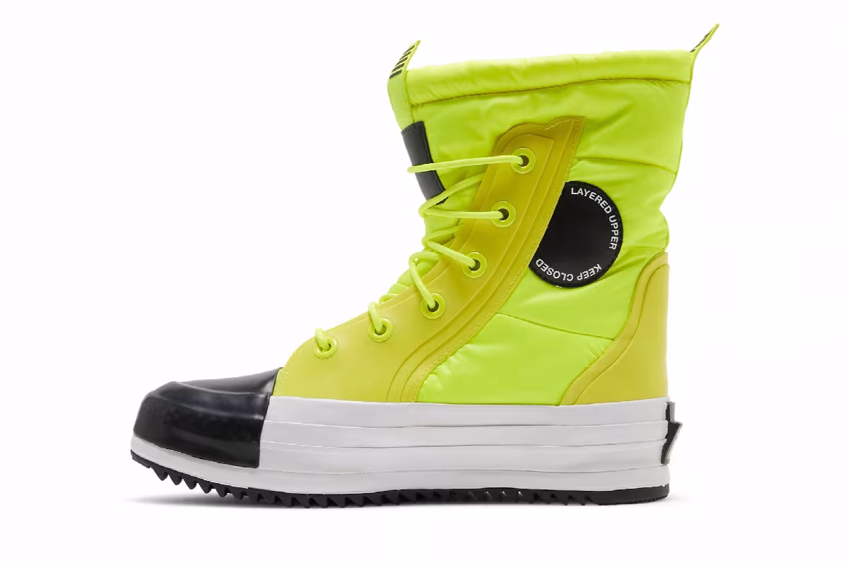 Converse Women's Chuck Taylor All Star MC WR Boot High Lemon Venom, view 4