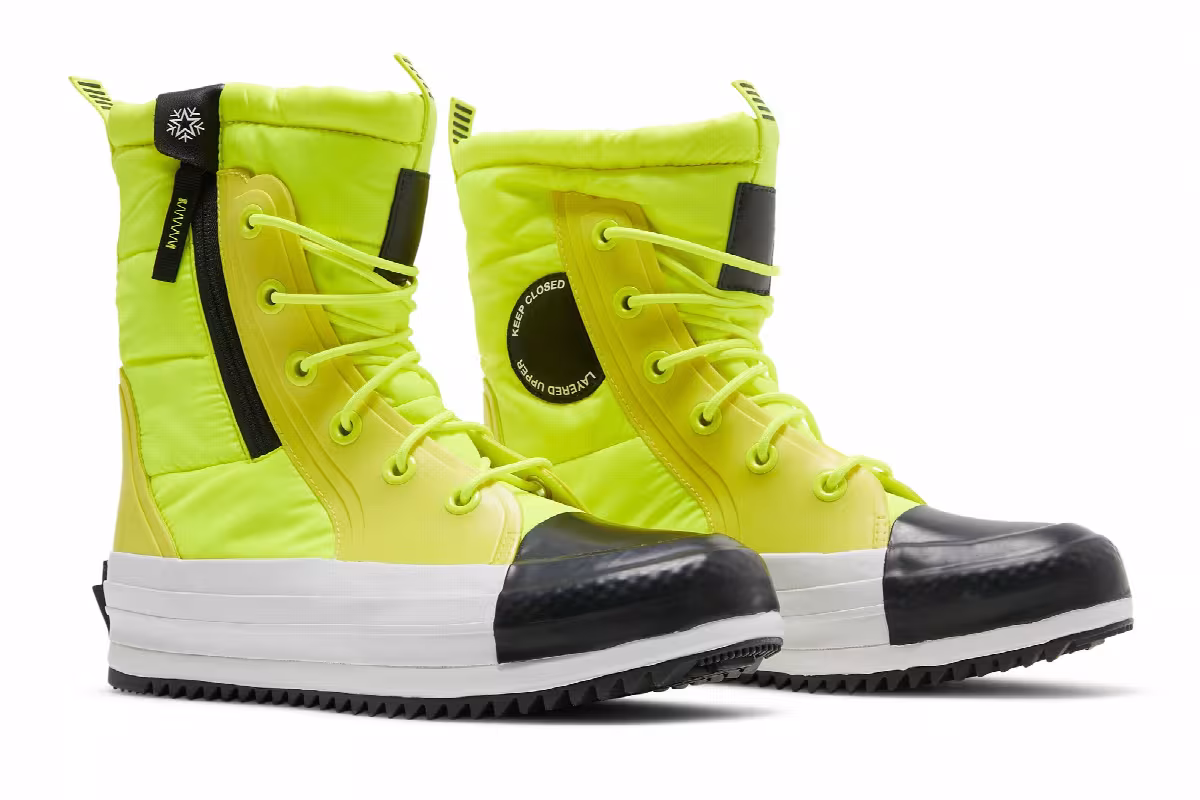 Converse Women's Chuck Taylor All Star MC WR Boot High Lemon Venom, view 9